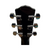 Used Fender DG-20CE CUTAWAY ACOUSTIC-ELECTRIC GUITAR Solid Top Acoustic Guitar Black 41126-S000091562 View 6
