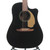 Used Fender REDONDO PLAYER Solid Top Acoustic Guitar Black View 1