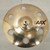 Used Sabian 16" Aax O-zone Crash Cymbal 40015-S000333098 View 1