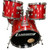 Used Ludwig 90S 4 PC ROCKER Drum Kit Red 22" Kick Drum 40083-S000154876 View 1