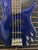 Used Ibanez SR 300 DX Bass Guitar Blue 4-String 41116-S000050510 View 2