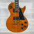 Used Epiphone Exclusive Les Paul Custom Quilt Top - Transparent Amber - Gig Bag Included 40112-S000180655 View 1