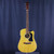 Used Washburn D-10CE - AS IS SLIGHT BRIDGE LIFT Laminate Top Acoustic Guitar Natural 40123-S000134205 View 2
