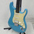 Used Fretlight 400 Series Strat S Type Electric Guitar Blue 6-String 40042-S000264403 View 1