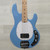 Used Sterling By Ernie Ball Stingray Bass Guitar Chopper Blue 40015-S000333443 View 1