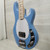 Used Sterling By Ernie Ball Stingray Bass Guitar Chopper Blue 40015-S000333444 View 6