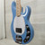 Used Sterling By Ernie Ball Stingray Bass Guitar Chopper Blue 40015-S000333445 View 6