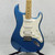 Used Fender 09 MIM Strat S Type Electric Guitar Blue 6-String 40042-S000264709 View 1
