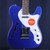 Used Squier TELECASTER THINLINE AFFINITY T Type Electric Guitar Blue 6-String 40123-S000134451 View 1
