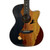 Used Luna VISTA WOLF Solid Top Acoustic Guitar Custom Graphics 41120-S000035753 View 1