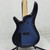 Used Ibanez SR250 Bass Guitar Blue 4-String 40042-S000264861 View 14