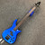 Used Rogue ROGUE SERIES III FRETLESS Bass Guitar Blue 4-String 40111-S000191112 View 3