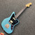 Used Fender JAGUAR HS PARTS GUITAR Offset Double Cutaway Electric Guitar Blue 6-String 40111-S000191116 View 2