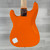 Used Squier Mini Stratocaster Electric Guitar - Competition Orange - Gig Bag included 40112-S000180928 View 15