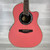 Used RW Jameson Acoustic-electric Guitar - Pink - AS IS 40112-S000180930 View 1