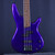 Used Ibanez SR400 MOD J Type Bass Guitar Blue 4-String 40123-S000134758 View 1