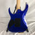 Used Ibanez RG270 Double Cut Electric Guitar Blue 6-String 41128-S000110007 View 6