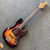 Used Squier CLASSIC VIBE 60S FRETLESS J Type Bass Guitar Sunburst 4-String 40111-S000191225 View 7