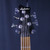 Used Jackson 5-STRING BASS P Type Bass Guitar Blue 5-String 40123-S000134840 View 4