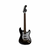 Used First Act ME-1973 ELECTRIC GUITAR Offset Double Cutaway Electric Guitar Black 6-String 41126-S000091709 View 2