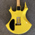 Used BC Rich NJ VIRGIN Pointy Electric Guitar Yellow 6-String 40111-S000191339 View 4