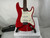 Used Squier AFFINITY STRATOCASTER S Type Electric Guitar Red 6-String 40012-S000309390 View 1