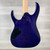 Used Ibanez RG421QM Electric Guitar - Cerulean Blue Burst 40112-S000181048 View 16