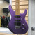 Used Washburn G-JR-V S Type Electric Guitar Purple 6-String 41125-S000040755 View 1