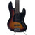 Used Squier Affinity Jazz Bass V Sunburst  View 1