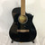 Used Fender CC-60SCE CONCERT Laminate Top Acoustic Guitar Black 41128-S000110310 View 1
