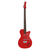 New - DANELECTRO 56 BARITONE RED 40087-GU4-D56BAR-RD View 1