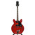 Used Epiphone EA-250 Semi-Hollow Electric Guitar Red 6-String View 3
