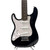 Used Squier Mini Left Handed Stratocaster Black View 1