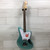 Used Squier Affinity Jaguar Mystic Sea Foam Green Offset Double Cutaway Electric Guitar 40051-S000117571 View 2