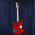 Used Squier STRATOCASTER STICKERMOBILE S Type Electric Guitar Red 6-String 40123-S000135235 View 7