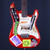 Used Squier STRATOCASTER STICKERMOBILE S Type Electric Guitar Red 6-String 40123-S000135235 View 1