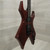 Used Bc Rich Stanger Things Eddies Nj Warlock Electric Guitar Red @ Neck 40015-S000334531 View 6