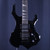 Used Glarry BURNING FIRE Modern Metal Electric Guitar Black 6-String 40123-S000135284 View 1