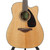 Used Yamaha FGX800C Solid Top Acoustic Guitar Natural View 1
