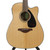 Used Yamaha FGX800C Solid Top Acoustic Guitar Natural View 1