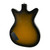 Used Danelectro Convertible Acoustic Guitar Sunburst 41117-S000053700 View 3