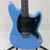 Used Squier Sonic Mustang HH Electric Guitar Blue 6-String 40042-S000265804 View 6