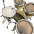 Used Pearl 5PC W/ HARDWARE Drum Kit Other 22" Kick Drum 40083-S000155439 View 7