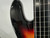 Used Squier FRETLESS JAZZ BASS J Type Bass Guitar Sunburst 4-String 40012-S000309920 View 6