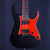 Used Ibanez GIO GRG131DX Pointy Electric Guitar Black 6-String 41140-S000135385 View 1