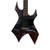 Used BC Rich BRONZE WARLOCK Pointy Electric Guitar Custom Graphics 6-String 41120-S000036155 View 2