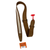 New Heller 2" Suede Tan Strip Strap 40112-HPDS2-02 View 1