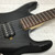 Used OLP MM5 Baritone Double Cut Electric Guitar Black 40051-S000117666 View 6