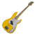 Used Squier SONIC PRECISION BASS  Bass Guitar Graffiti Yellow 4-String 40090-S000082280 View 2