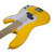 Used Squier SONIC PRECISION BASS  Bass Guitar Graffiti Yellow 4-String 40090-S000082280 View 5